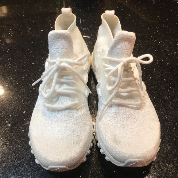 Adidas ultra boost (white) men’s size 9.5 - Picture 4 of 6